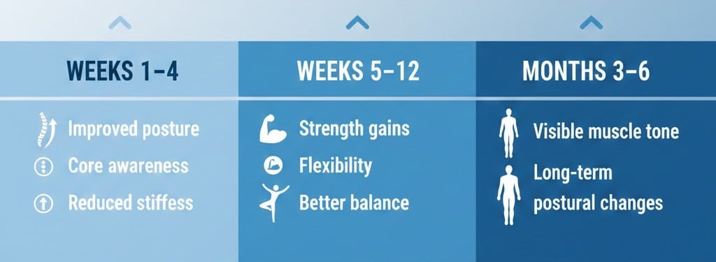 How Long Does It Take to See Results from Pilates? A Physiotherapist’s Guide